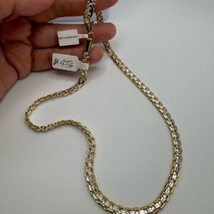 18K Gold laminated Chain